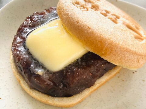 最中を美味しくアレンジ☆塩バター最中♪